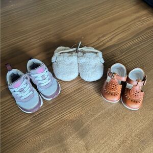 New/Like New Baby Shoe Bundle 12-18m